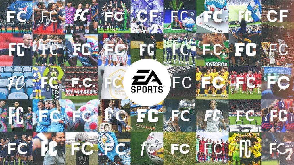 The new look for EA Sports' leading sports game franchise, EA FC.