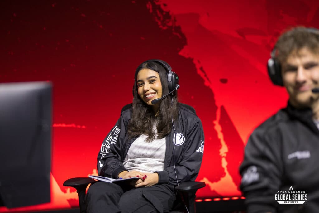 Anna acted as a coach/manager for Noiises previous roster (Photo EA/Joe Brady)