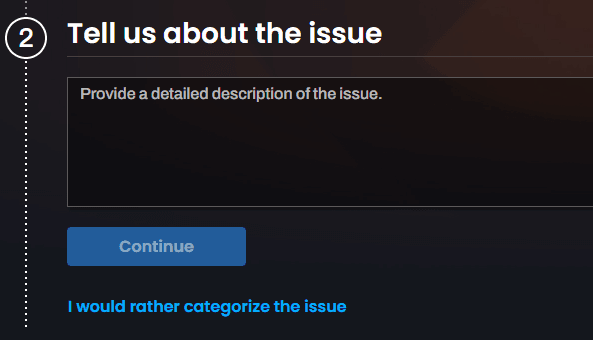 How to contact support (Image via Blizzard Entertainment)