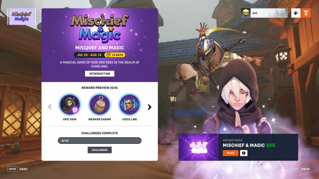 Mischief & Magic screenshot (Image via Blizzard Entertainment)