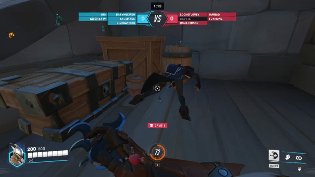 Overwatch 2 Prop Hunt screenshot (Image via Blizzard Entertainment)