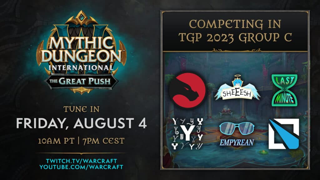 Group C teams (Image via Blizzard Entertainment)