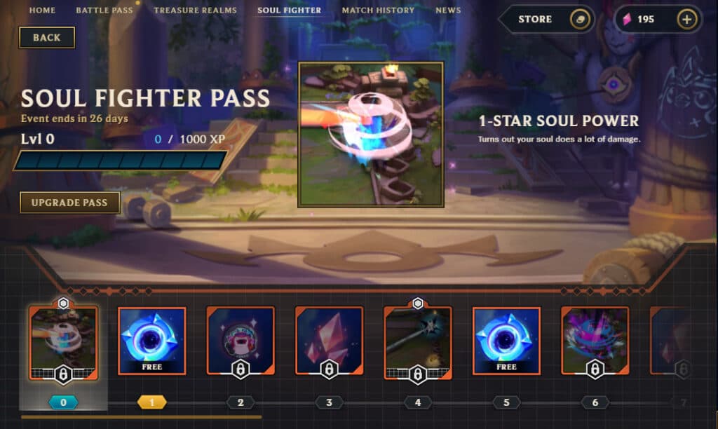 Grind through the twenty tiers to unlock new content.