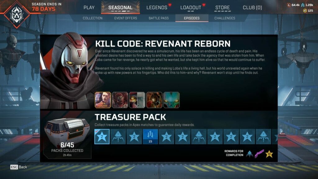 Apex Legends Treasure Packs (Image via Respawn Entertainment)