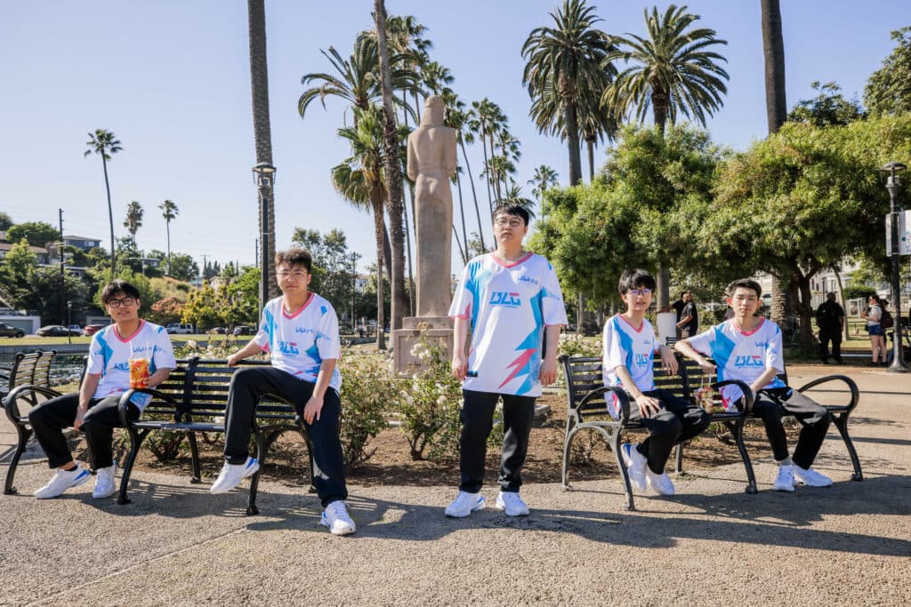 Bilibili Gaming VALORANT Roster Champions LA (Photo by Stefan Wisnoski/Riot Games)