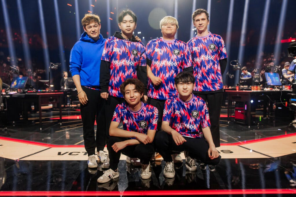 Paper Rex VALORANT Roster Champions LA Grand Final (Photo by Colin Young-Wolff/Riot Games)