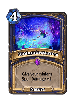 Bioluminescence<br>Old: 3 Mana<br><strong>New: 4 Mana</strong>