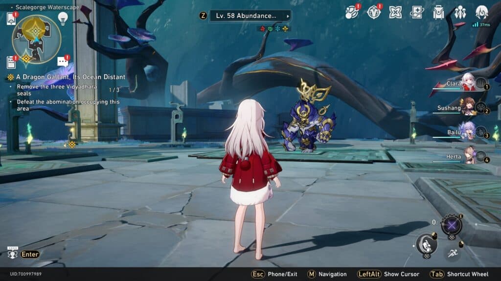 You'll first encounter the Malefic Ape in Scalegorge Waterscape