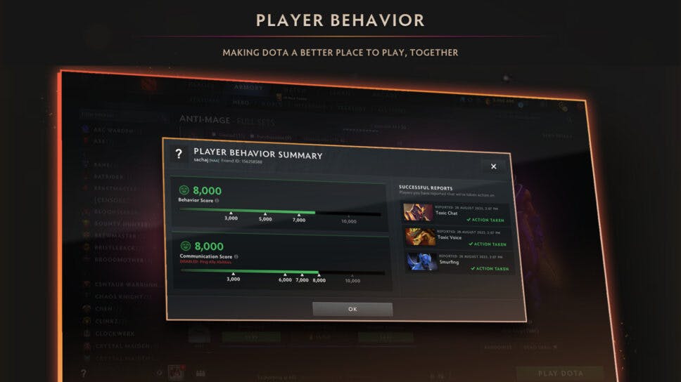 New and improved Dota reporting and matchmaking system cover image