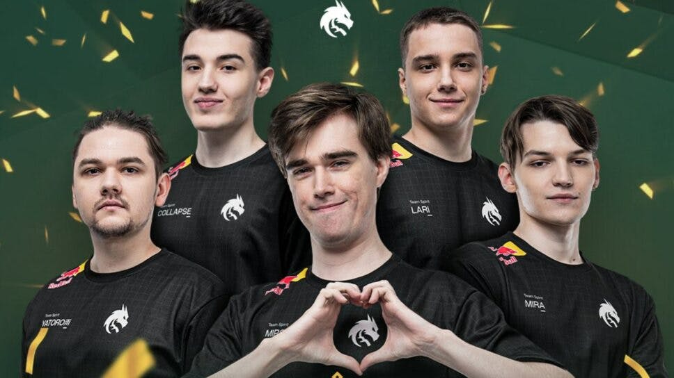 Team Spirit finish The International group stage undefeated cover image