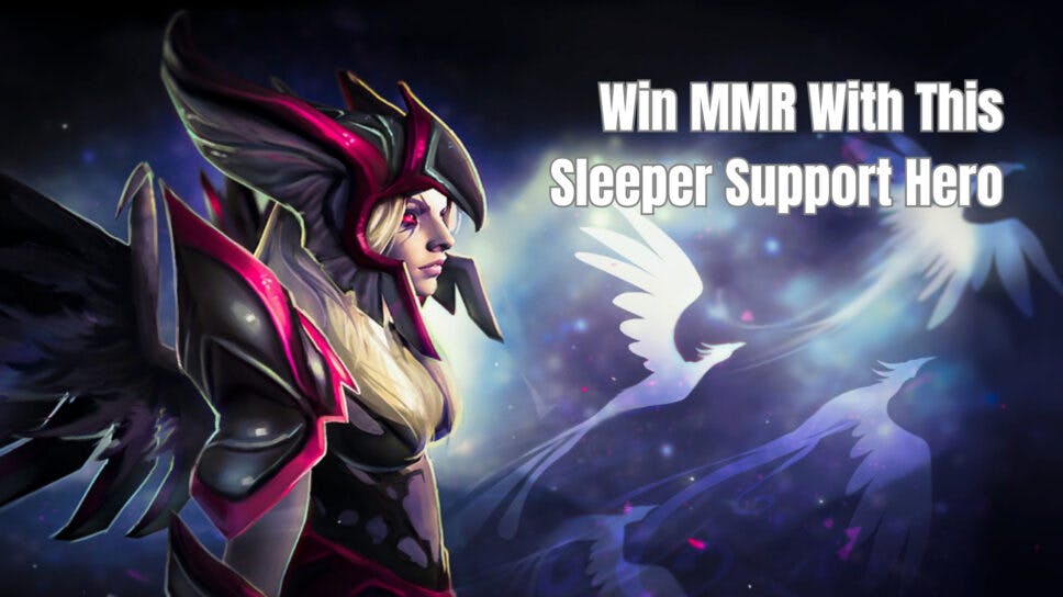 Vengeful Spirit is a sleeper support that will gain you MMR in 7.34b cover image