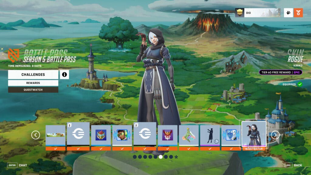Gain double the Battle Pass XP to unlock Season 5 items (Image via Blizzard Entertainment)