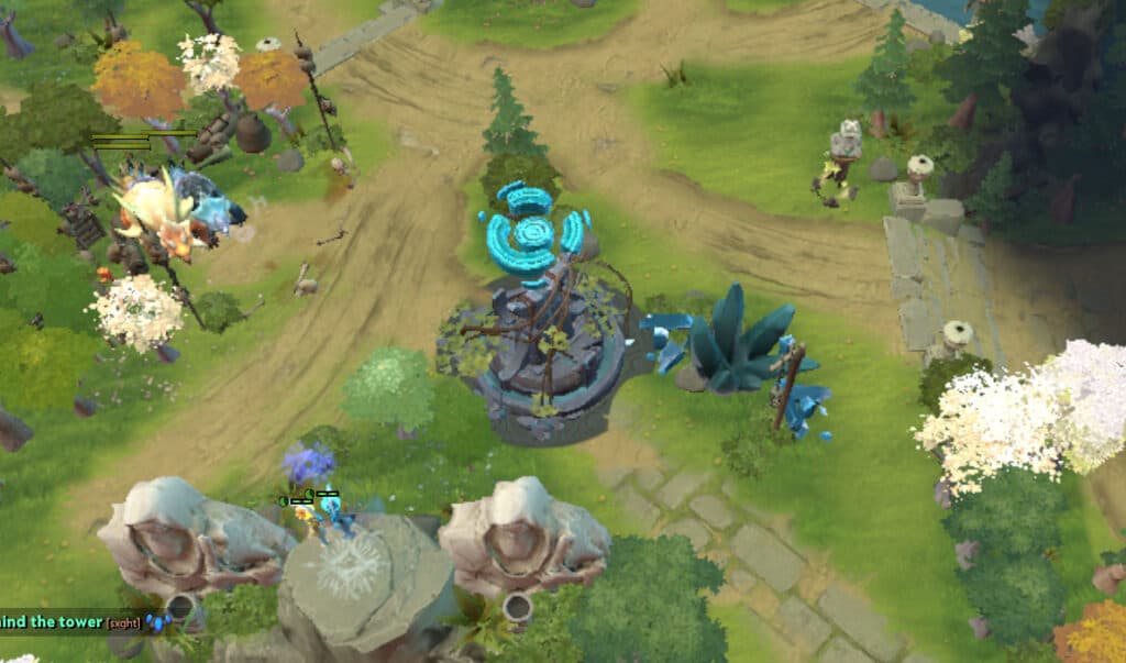 Jungle Outposts are now located in the triangle of Radiant and Dire.