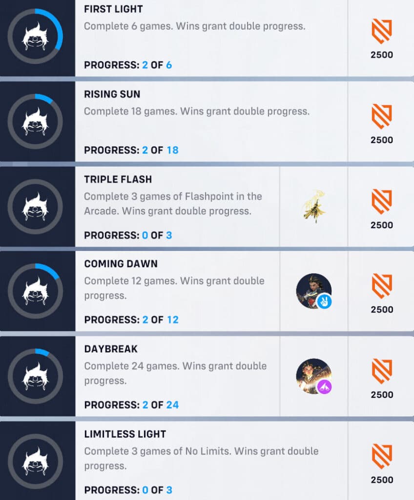 Overwatch 2 Illari event challenges and rewards (Image via Blizzard Entertainment)