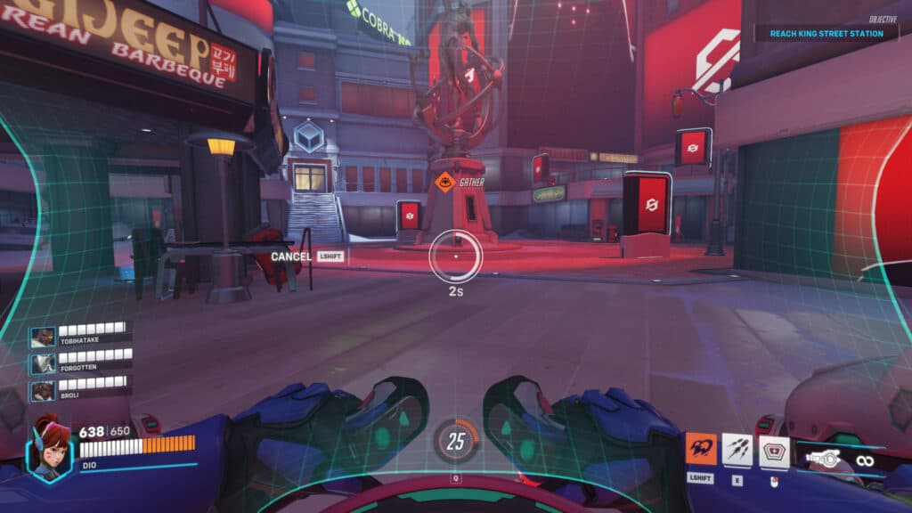 Gather outside of King Street station (Image via Blizzard Entertainment)