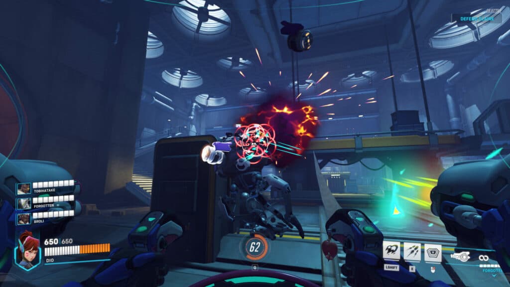 Protect Claire from Subjugators (Image via Blizzard Entertainment)