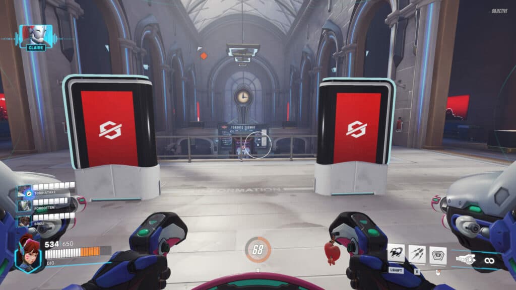 Defend Claire and Reggie at Union Station (Image via Blizzard Entertainment)