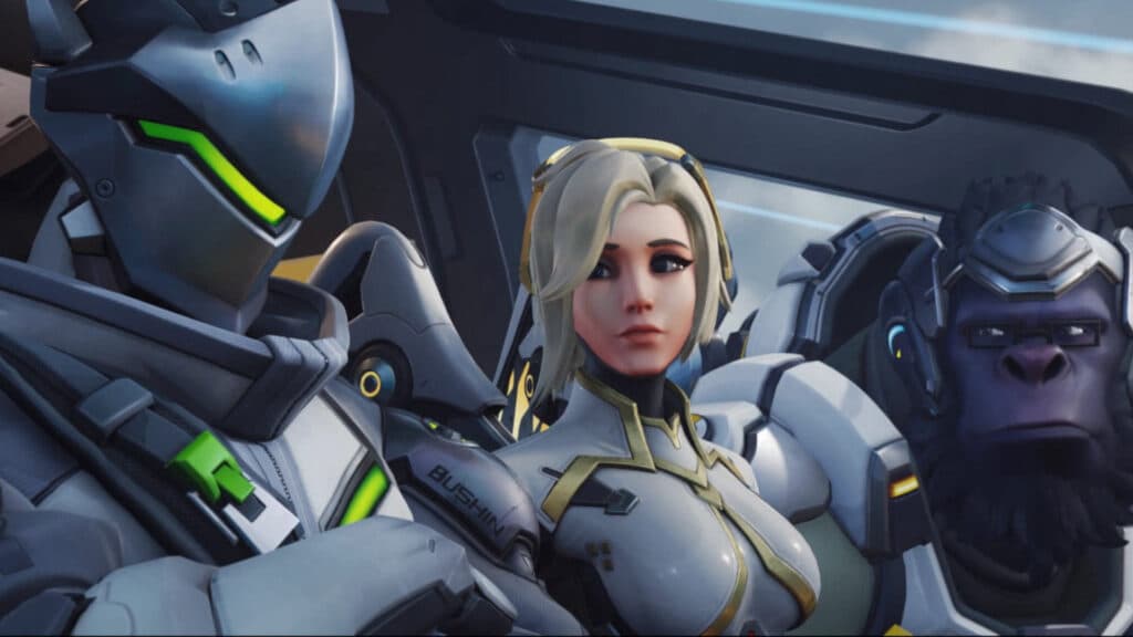 Genji is worried about master Zenyatta (Image via Blizzard Entertainment)