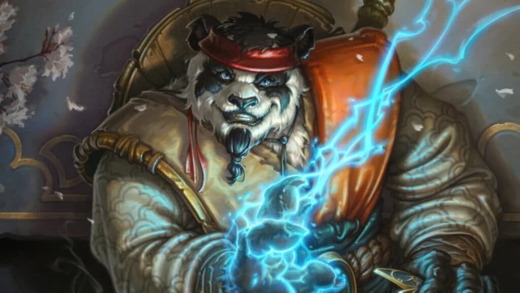 Master Nguyen in Hearthstone Battlegrounds (Image via Blizzard Entertainment)