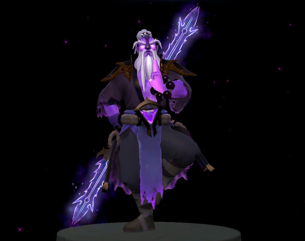 Void Spirit weapon cosmetic from the 10-Year Anniversary Treasure.