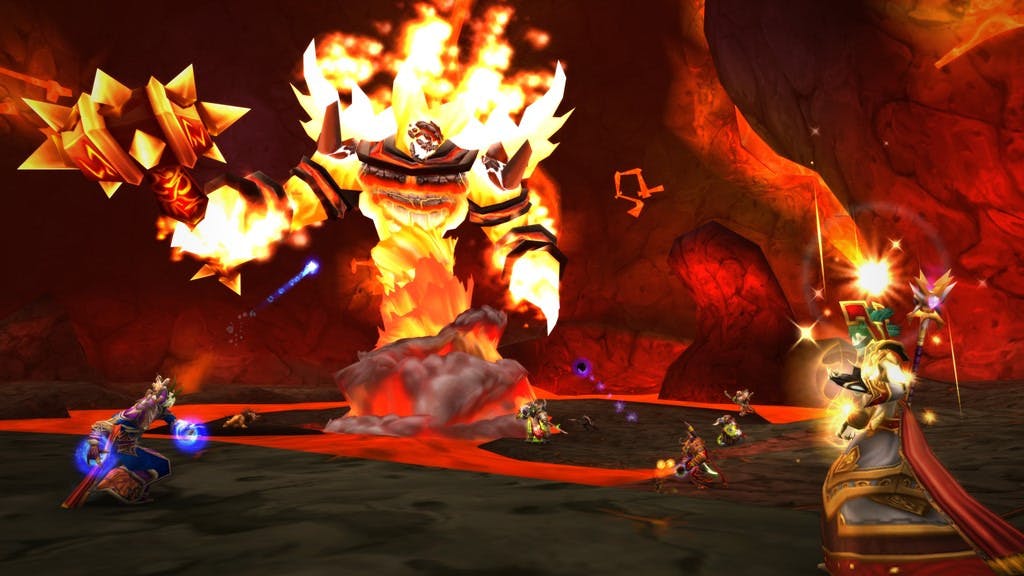 WoW Classic Molten Core raid screenshot (Image via Blizzard Entertainment)