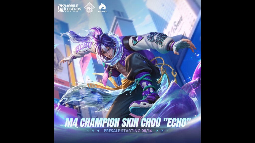 MLBB M4 Champion ECHO Chou skin (Image via Moonton)