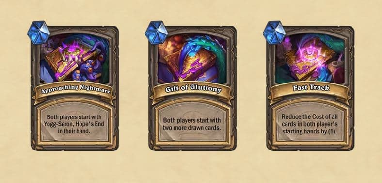 Hearthstone Anomalies from the Fall of Uldar Miniset