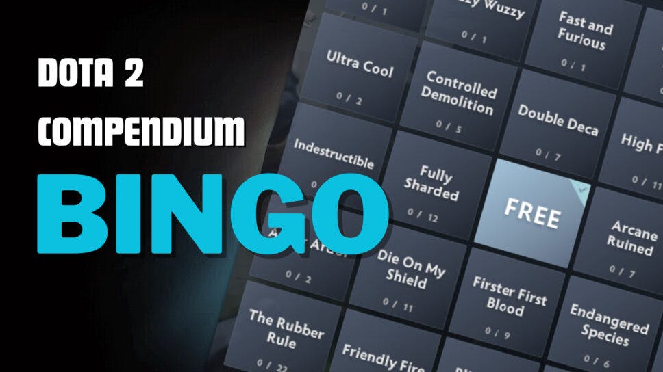How to play Bingo in the Dota 2 Compendium? cover image