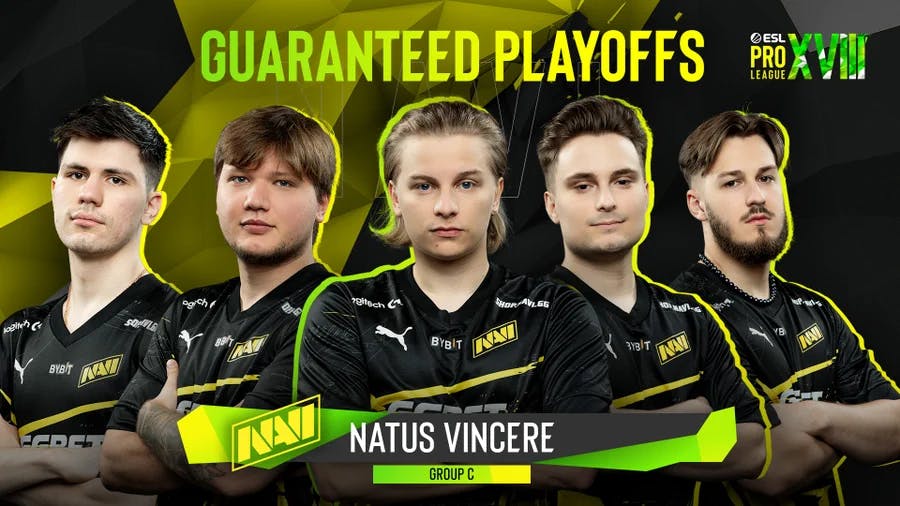 NAVI at ESL Pro League S18: Smooth sailing to playoffs cover image