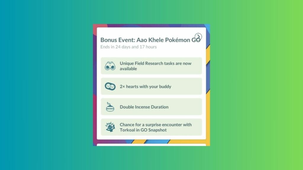 Image Source: Pokémon Go In-Game Screenshot