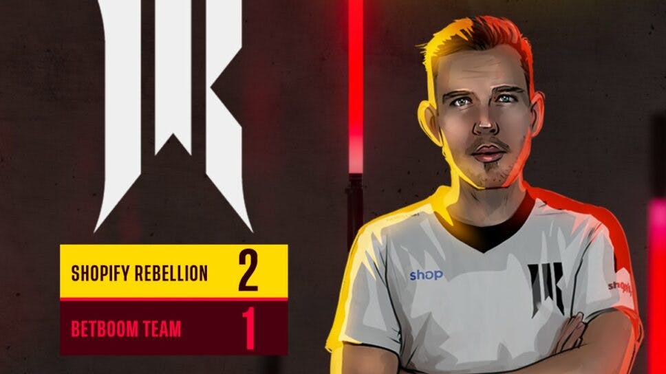 Shopify Rebellion makes Divine comeback in  DreamLeague S21 playoffs cover image