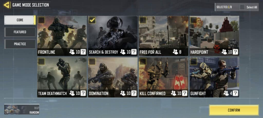 CoD Mobile maps screenshot (Image via Activision Publishing, Inc.)