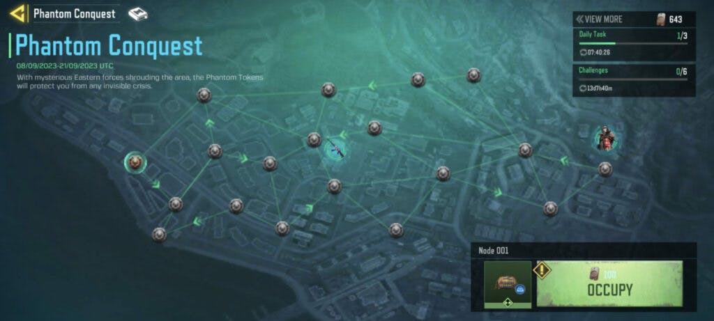 Call of Duty: Mobile Phantom Conquest event screenshot (Image via Activision Publishing, Inc.)