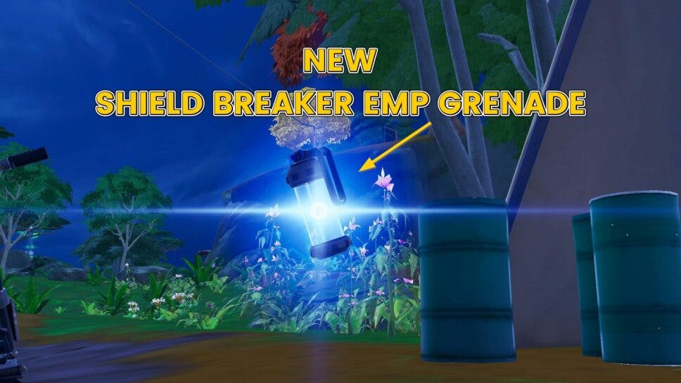 Fortnite Shield Breaker EMP Grenade: Where to find and how it works cover image