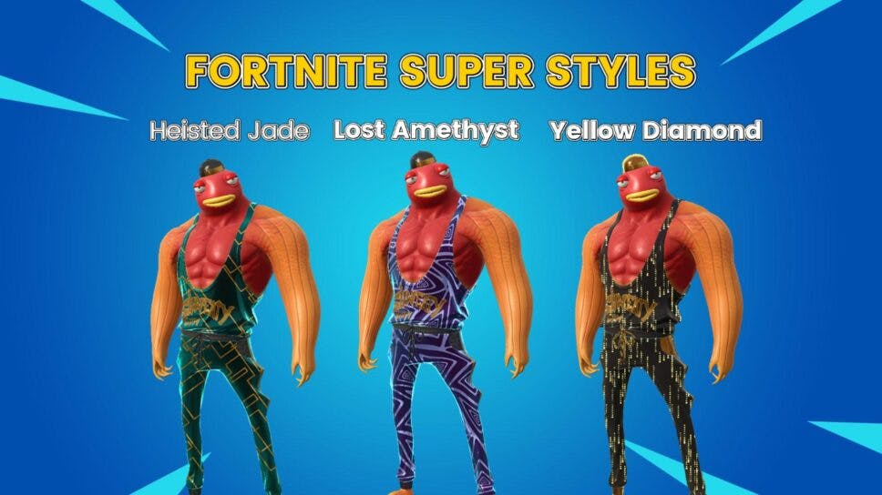 All Fortnite Chapter 4 Season 4 Battle Pass Super Styles cover image