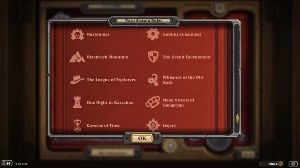 Hearthstone Twist Season 1 is now live: Wonders format, returning cards, and more!