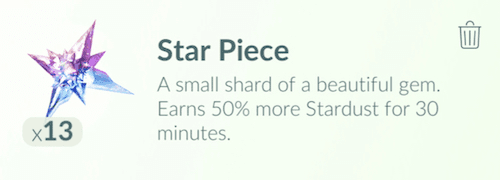 What Star Pieces do in Pokémon Go (Image via Niantic, Inc.)
