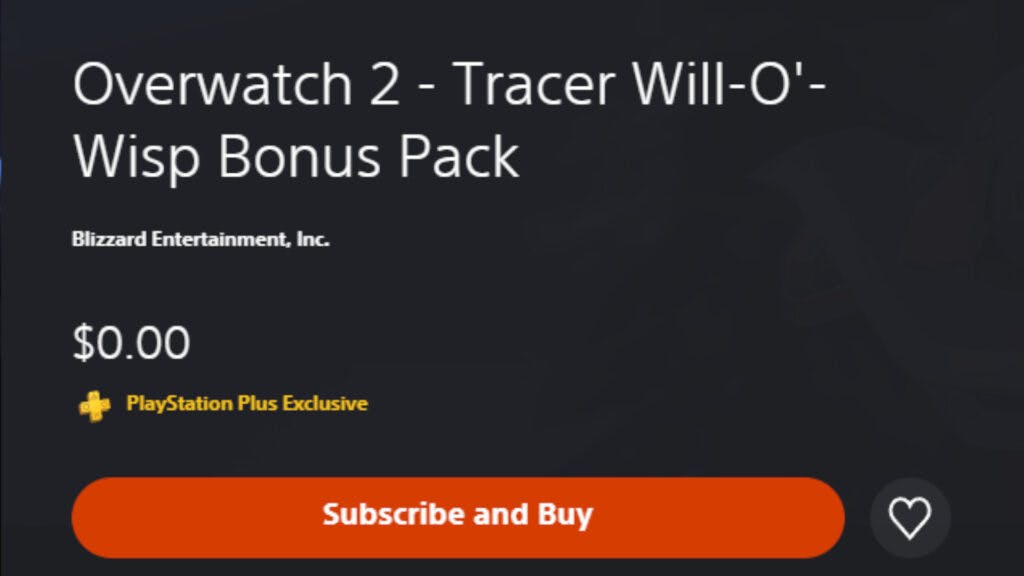 Overwatch 2 PlayStation Plus bundle (Image via Blizzard Entertainment)