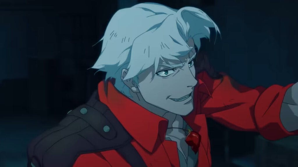 Dante in the Netflix DMC anime (Image via Netflix)