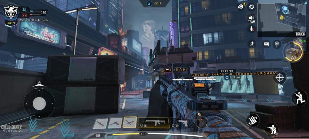 CoD Mobile Kurohana Metropolis map screenshot (Image via Activision Publishing, Inc.)