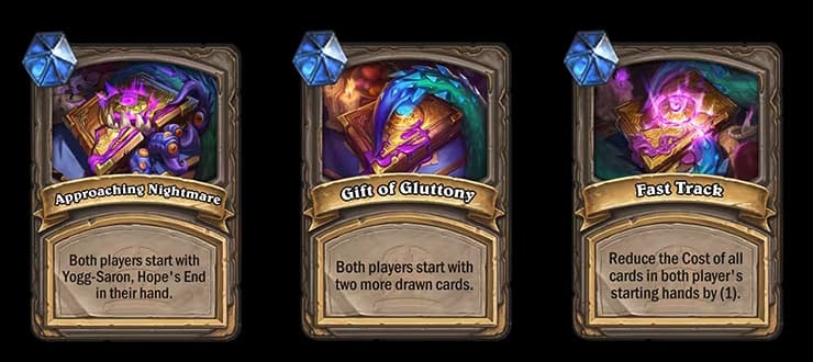 Cho’gall Anomalies include Approaching Nightmare, Gift of Gluttony, and Fast Track (Image via Blizzard Entertainment)