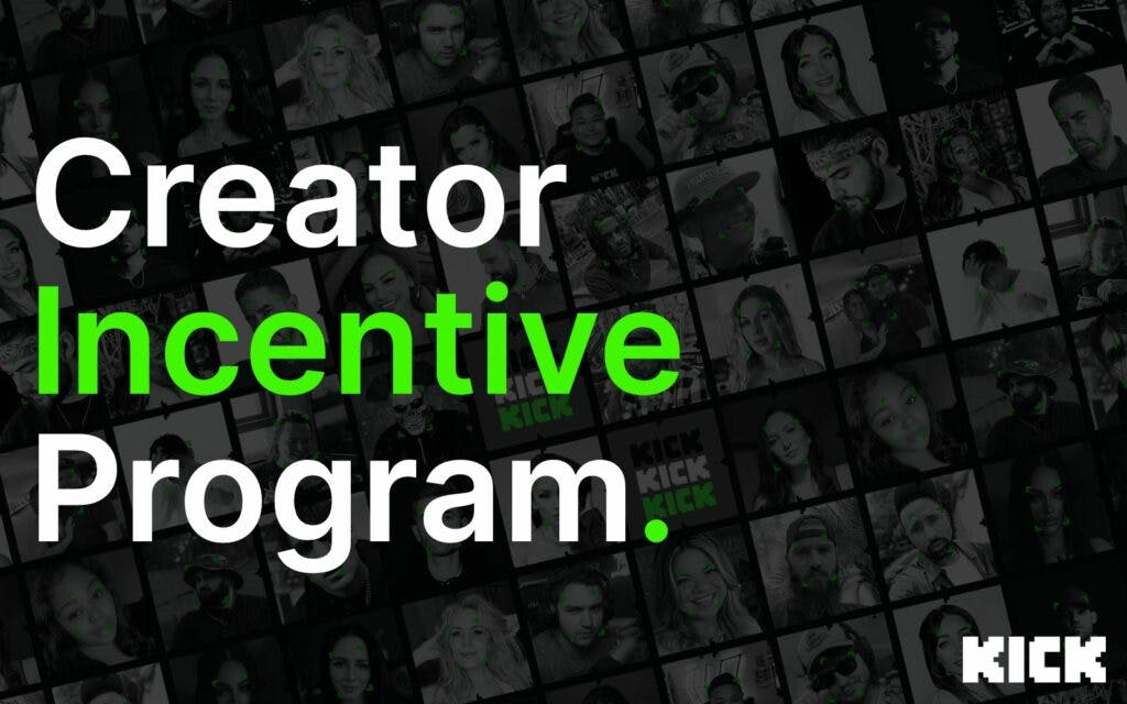 Kick Creator Incentive Program (Image via Kick)