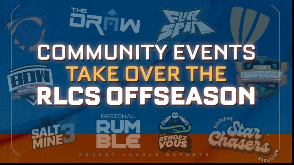 All you need to know about the off-season Rocket League community events cover image
