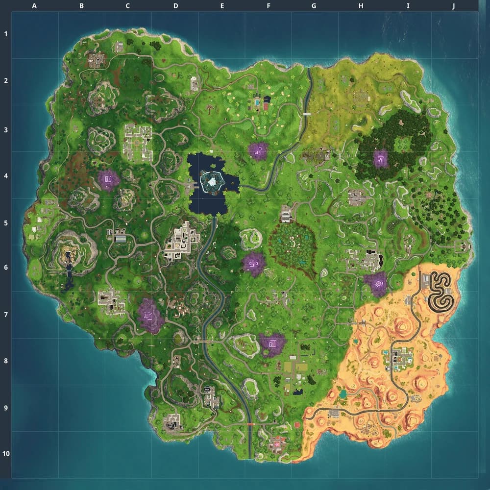 Season 6 map