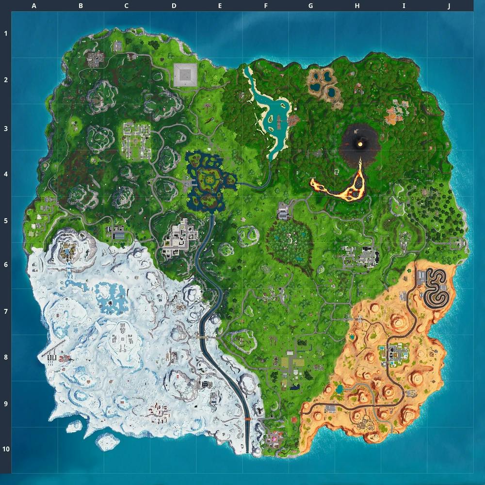 Season 8 map