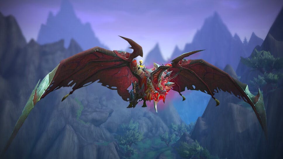 How to get the free World of Warcraft Armored Bloodwing mount cover image