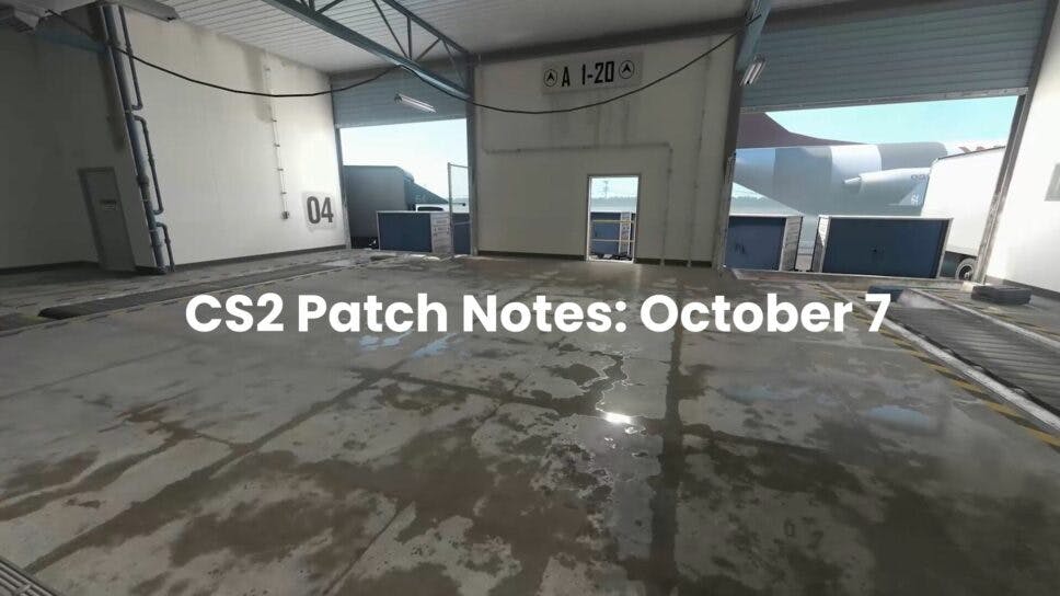 CS2 Patch Notes: October 8 CS2 updates Surrender rules, Fixes AMD GPU problems cover image