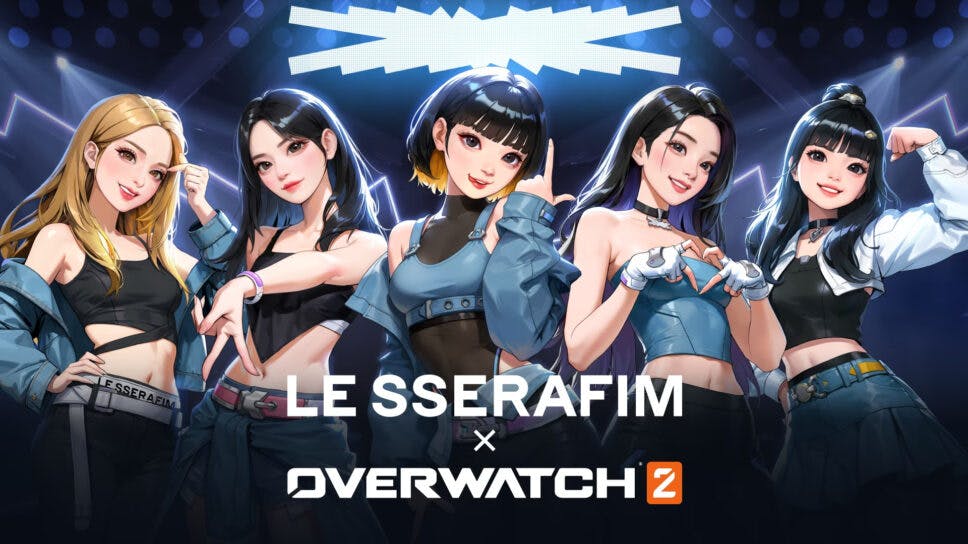 Overwatch 2 x LE SSERAFIM song preview out now cover image