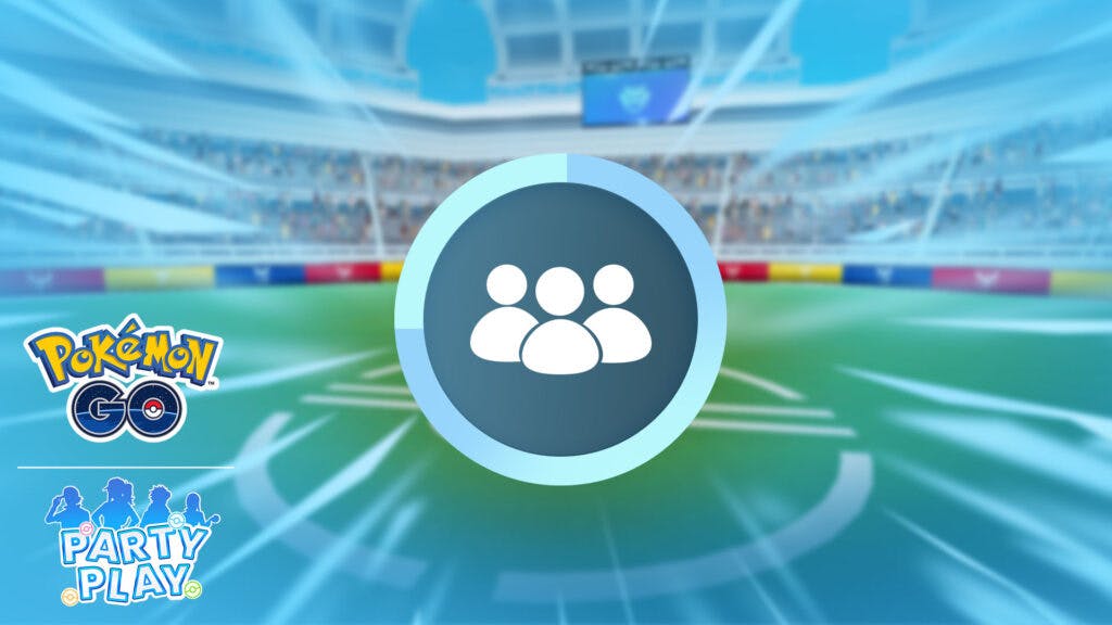 The party feature in Pokémon Go allows players in proximity to team up and play together (Image via Niantic)