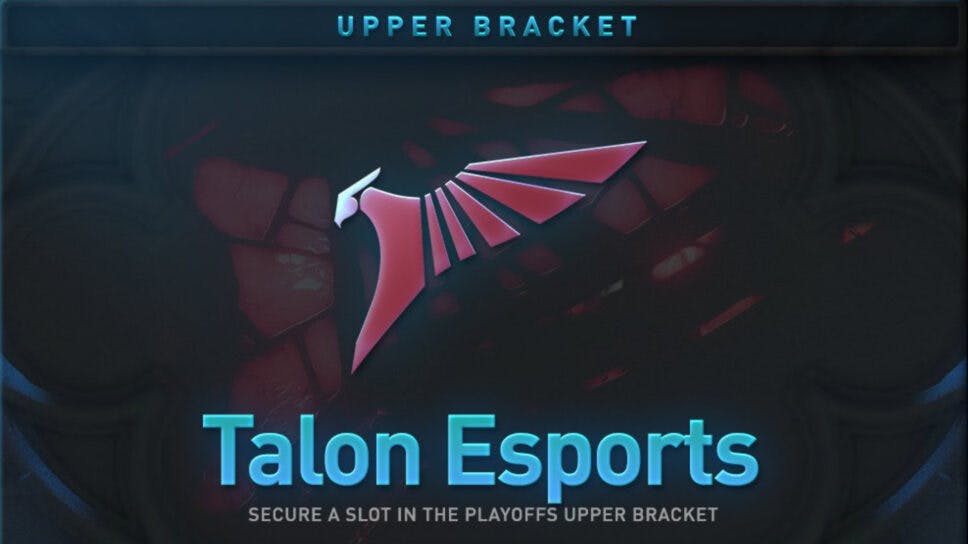 Talon Esports make it to the TI12 upper bracket playoffs cover image